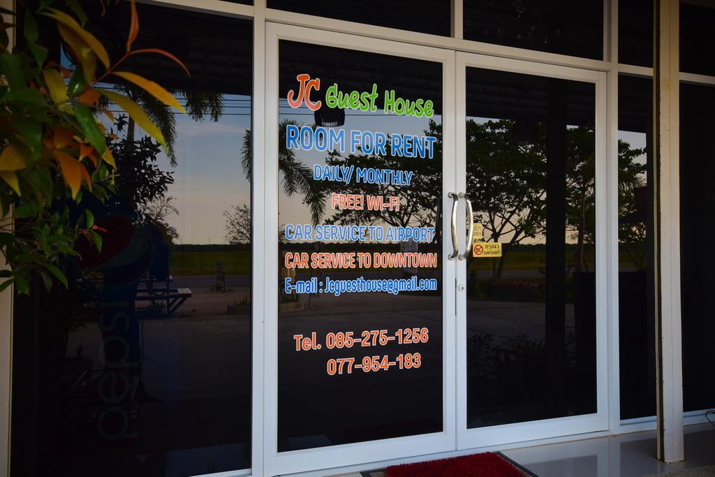 Jc Guesthouse @ Suratthani Airport Surat Thani Exteriör bild