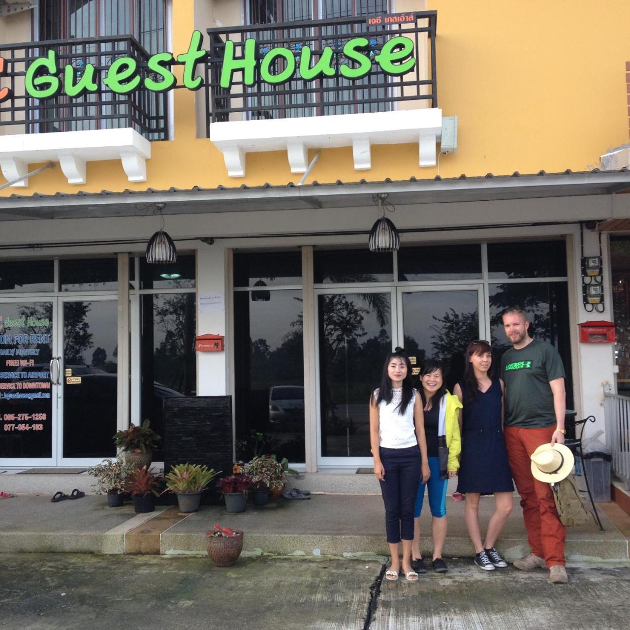 Jc Guesthouse @ Suratthani Airport Surat Thani Exteriör bild