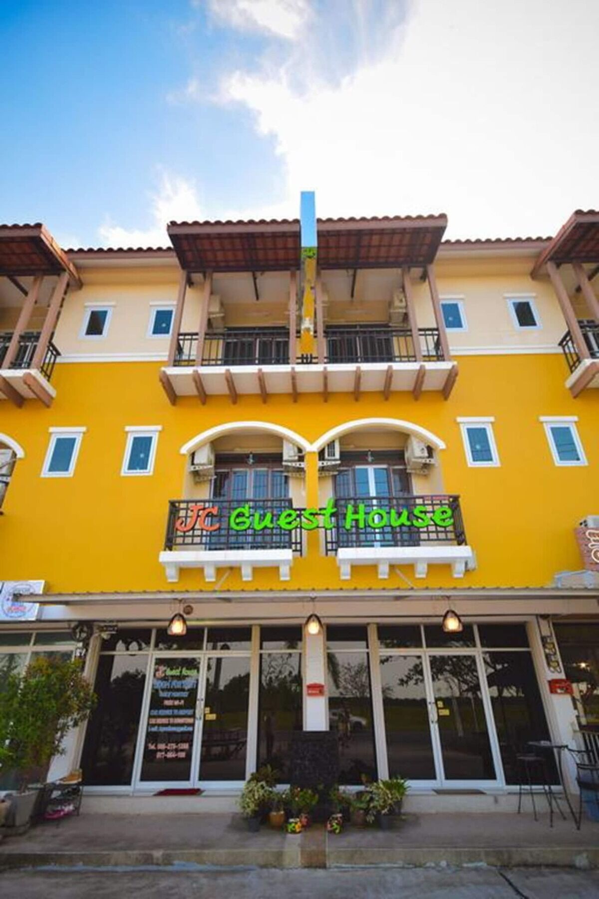 Jc Guesthouse @ Suratthani Airport Surat Thani Exteriör bild